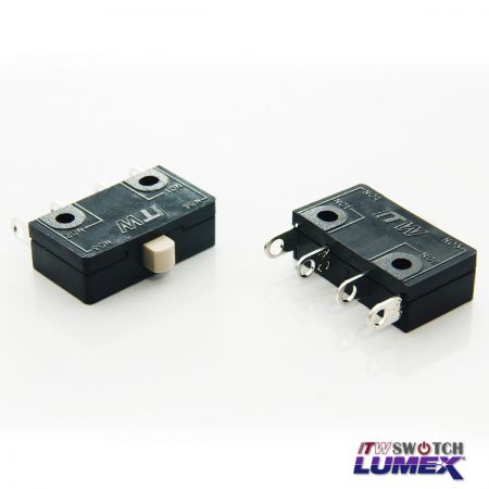 10Amp Miniature Micro Swtiches - 10Amp High Current Micro Switches